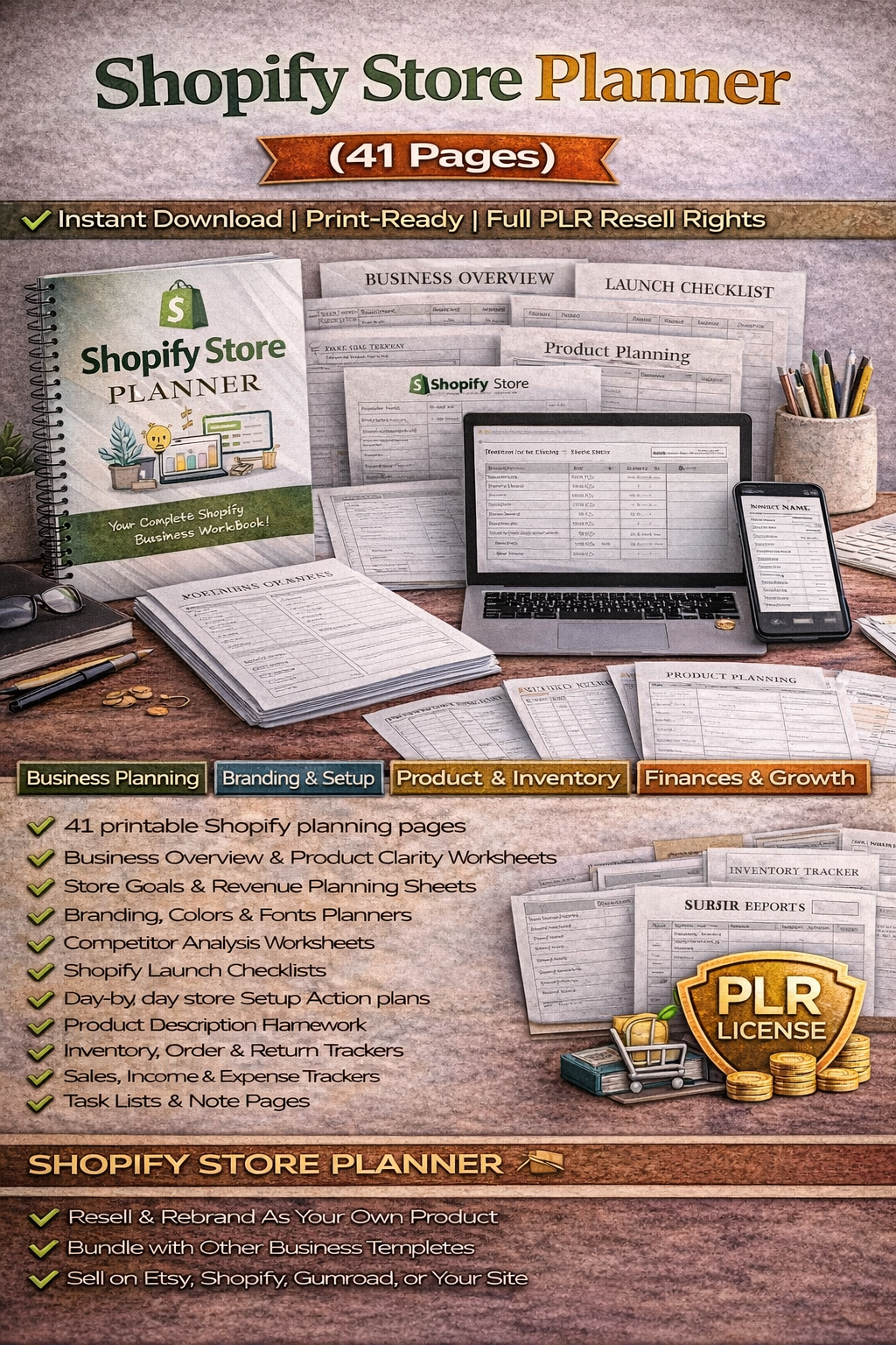 Shopify Store Planner