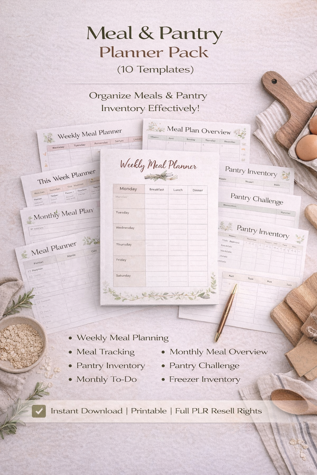 Meal & Pantry Planner