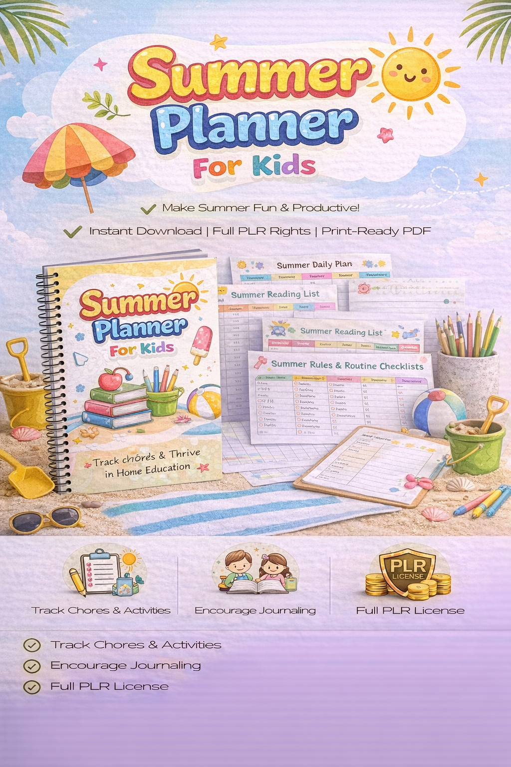 Summer Planner for Kids