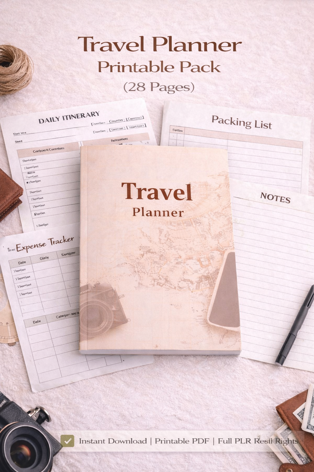 Editable Travel Planner